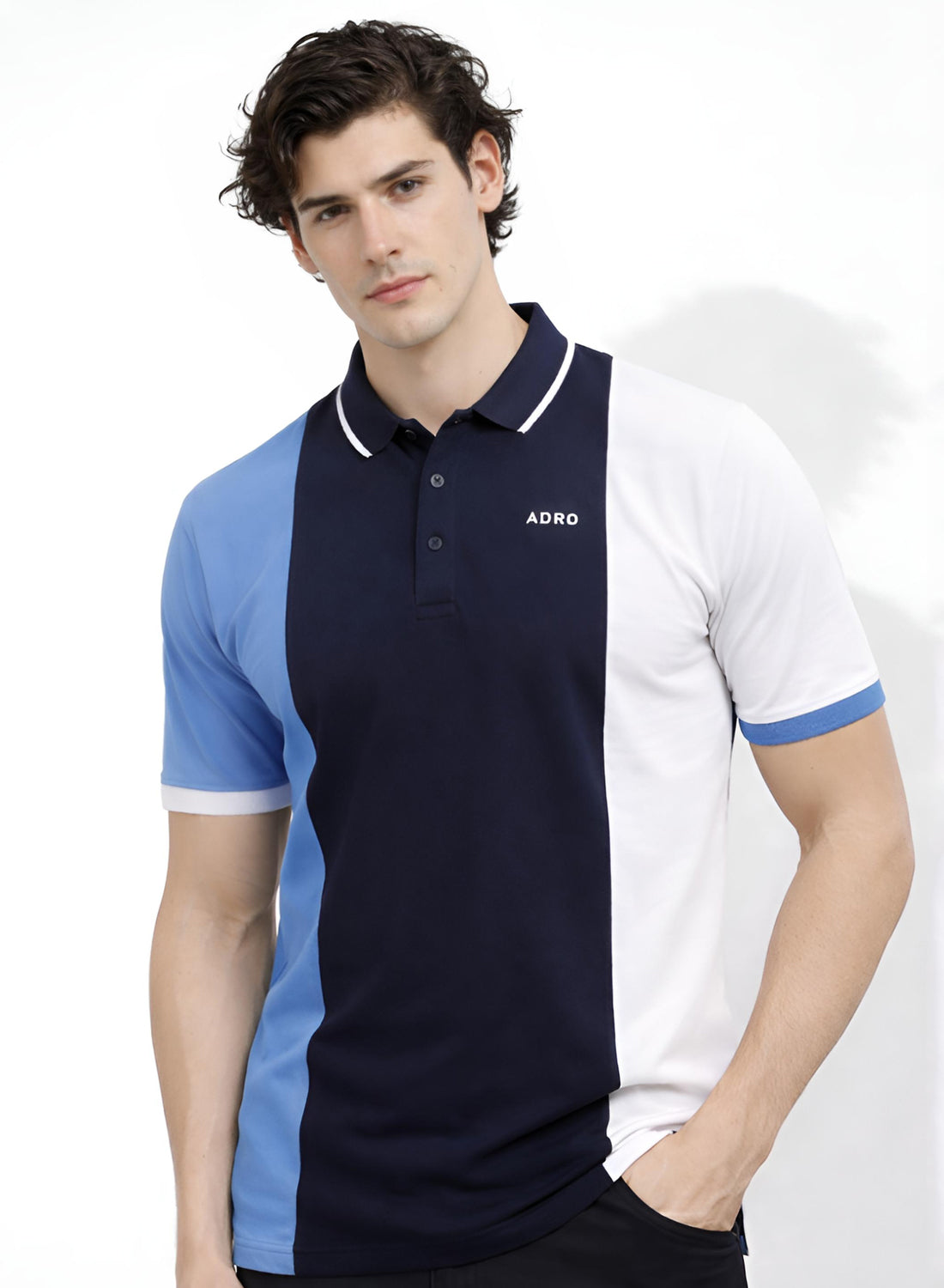 Adro Multicolour Polo T Shirt