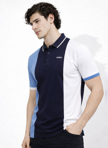 Adro Multicolour Polo T Shirt
