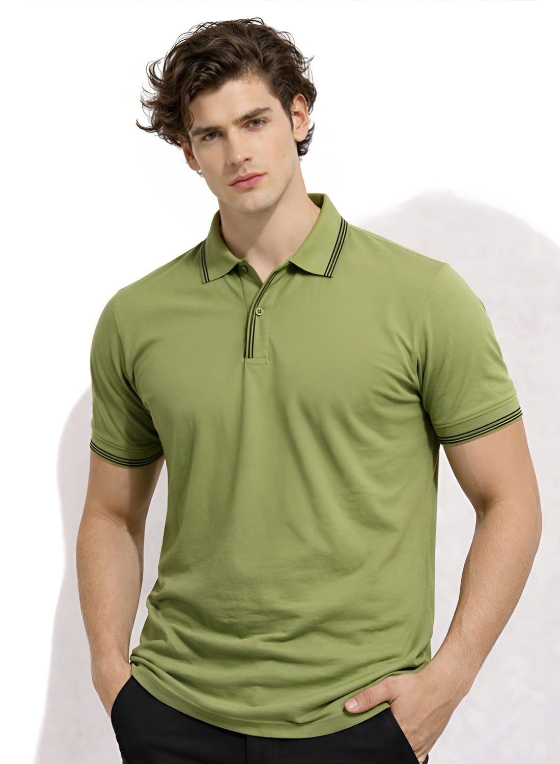 Adro Cotton Polo T Shirt for men