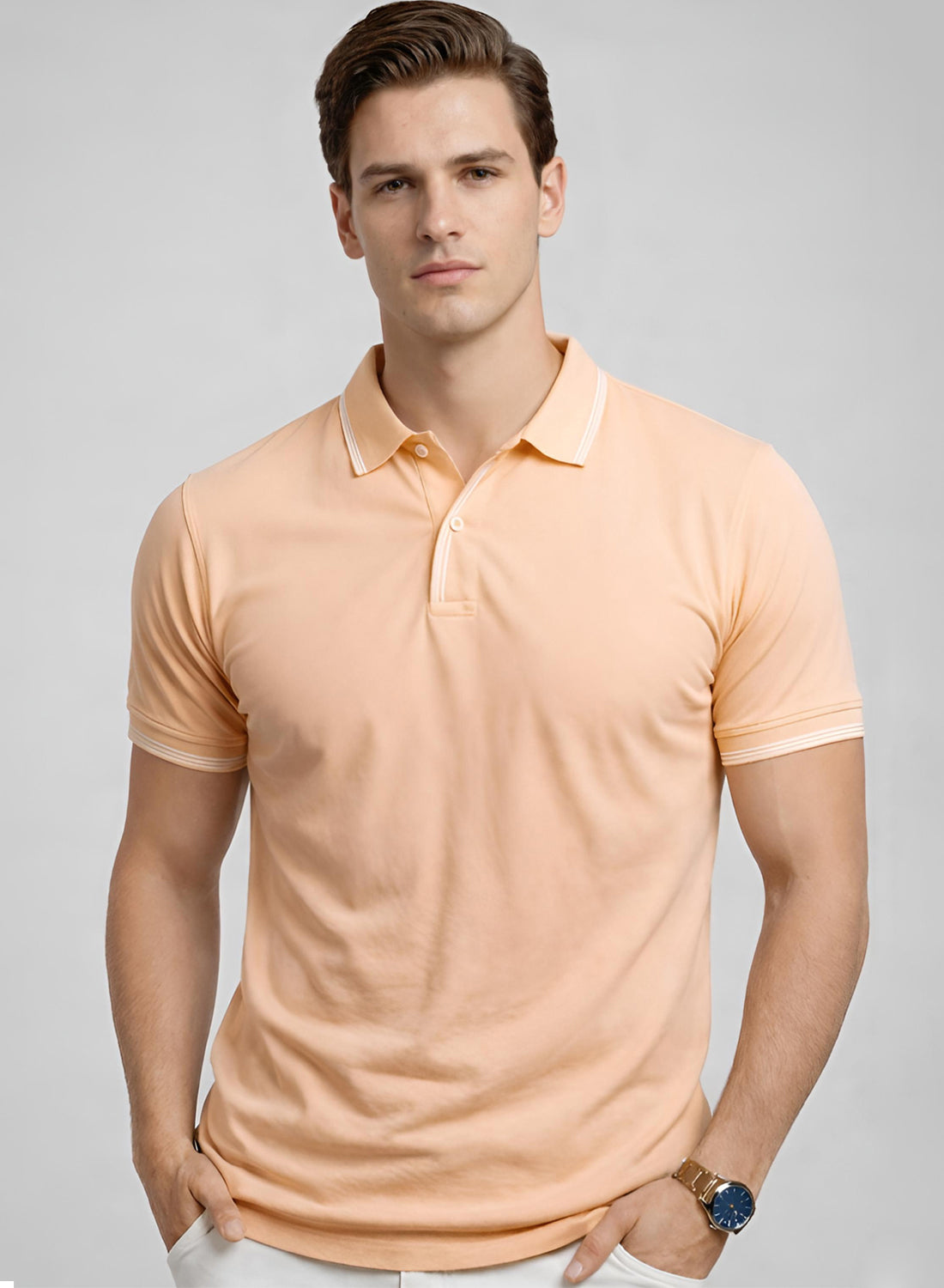 Adro Cotton Polo T Shirt for men
