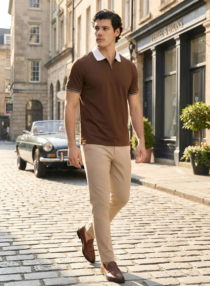 Adro Cotton Polo T Shirt for men