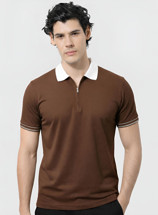 Adro Cotton Polo T Shirt for men