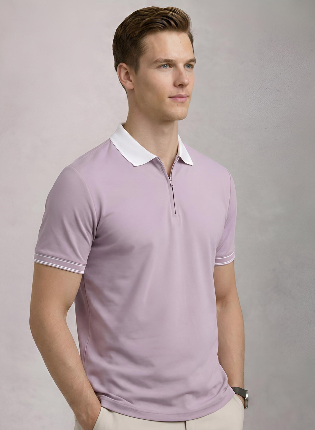 Adro Cotton Polo T Shirt for men