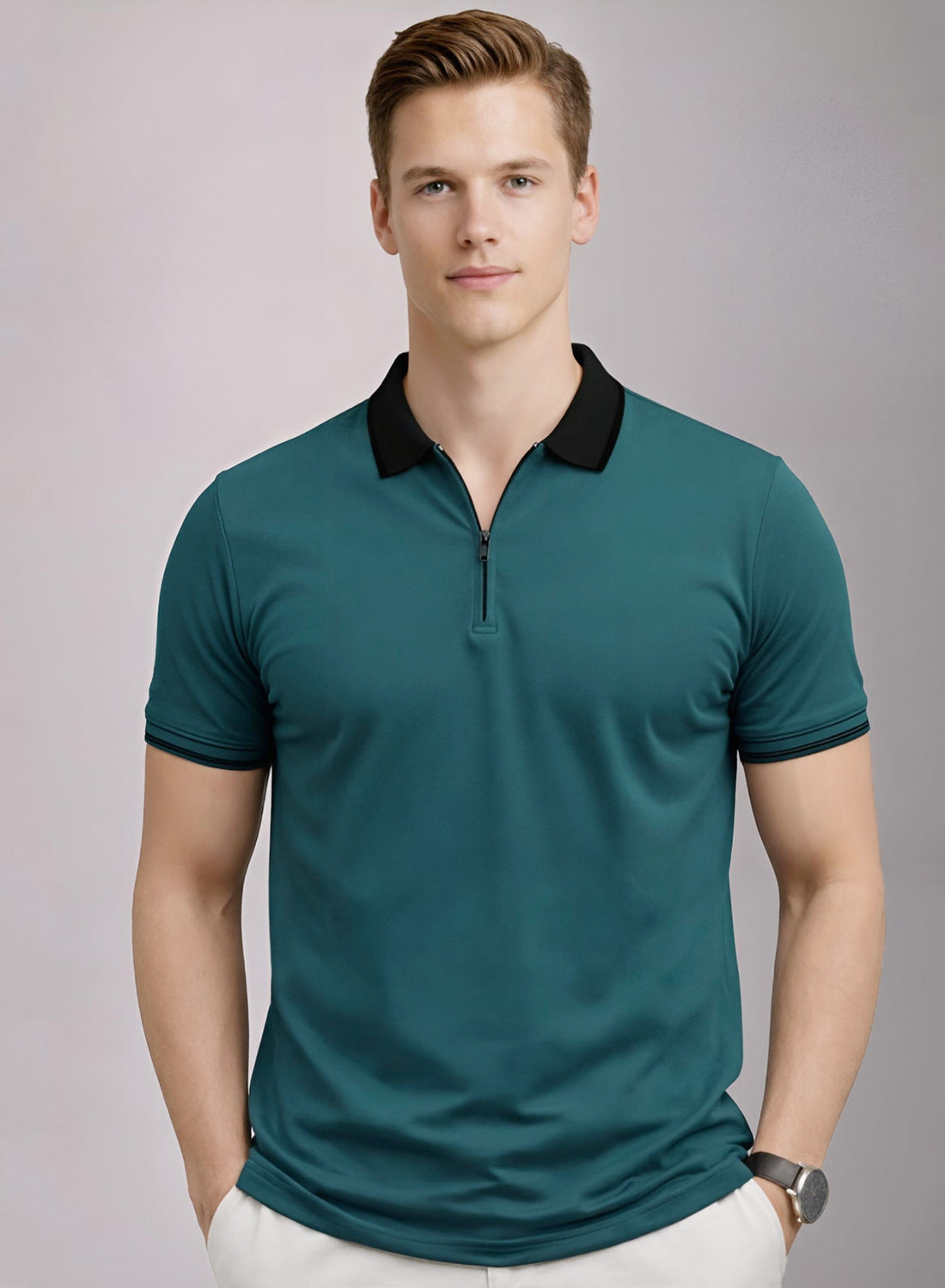 Adro Cotton Polo T Shirt for men