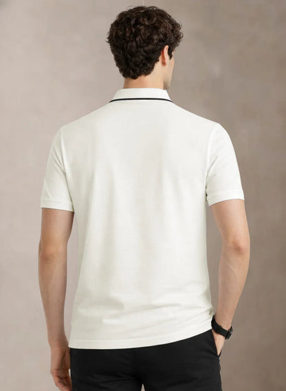 ADRO Mens Polo TShirt | Airtex Cotton Matty Fabric | Regular Fit | Breathable, Durable & Premium Casual Solid Polo T-Shirt for Men