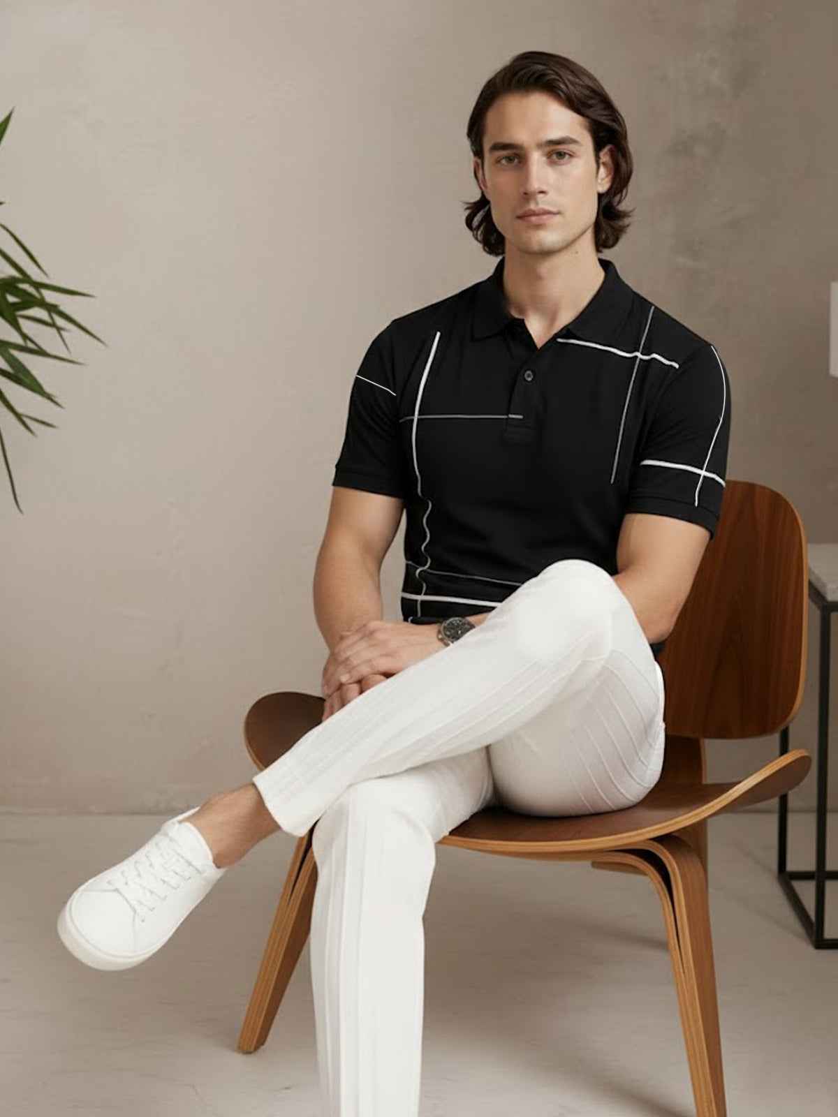 Adro Cotton Polo T Shirt for men