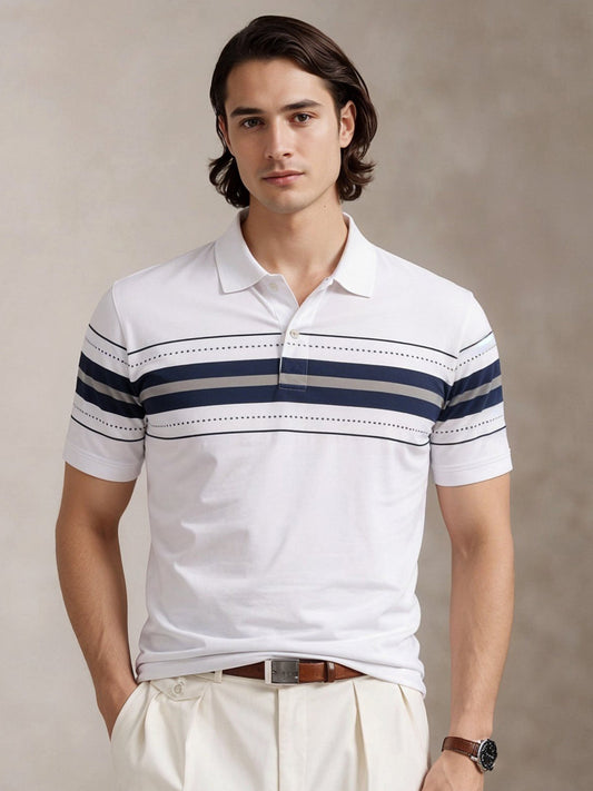 Adro Cotton Polo T Shirt for men