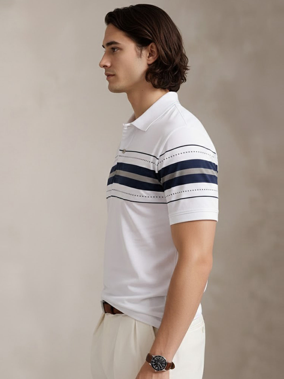 Adro Cotton Polo T Shirt for men