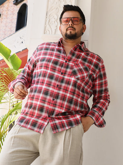 Tartan-Plaid Regular Shirt