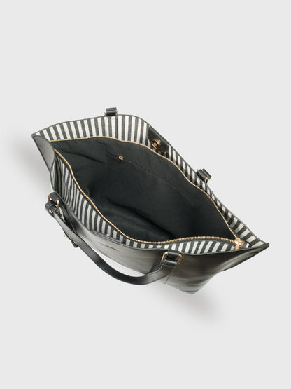 The Heavy Lifter Tote Bag Black Charme