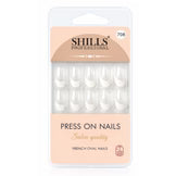 SHILLS PRESS ON NAILS FRENCH SQUOVAL NAILS