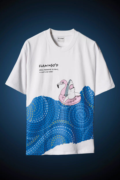 Lost At Sea By Van Gogh Oversized T-Shirt
