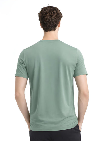 Adro Mens Branded Logo Printed T-Shirt | Typography Print 100% Cotton T shirt | Stylish Tee Summer Regular Fit Graphic Tshirt