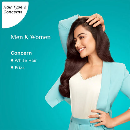 Pilgrim Patu¡ Anti-Grey Hair Serum With 3% MelanoGray |Long Lasting Anti-Greying Effect 90 MILLI_LITRE