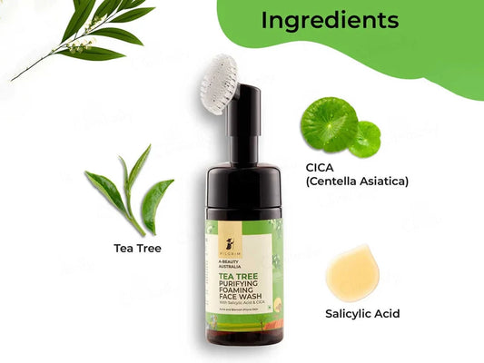 Pilgrim Tea Tree Purifying Foaming Face Wash 120 MILLI_LITRE