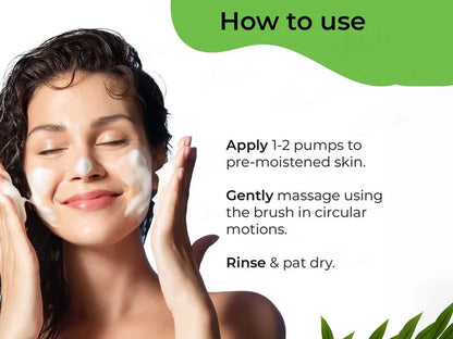 Pilgrim Tea Tree Purifying Foaming Face Wash 120 MILLI_LITRE