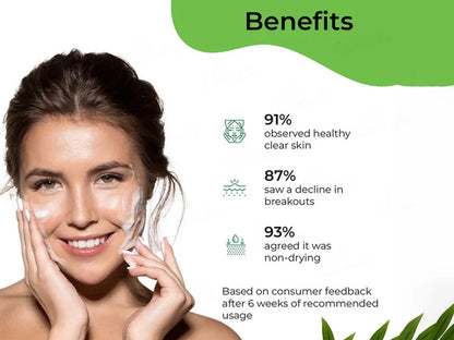 Pilgrim Tea Tree Purifying Foaming Face Wash 120 MILLI_LITRE