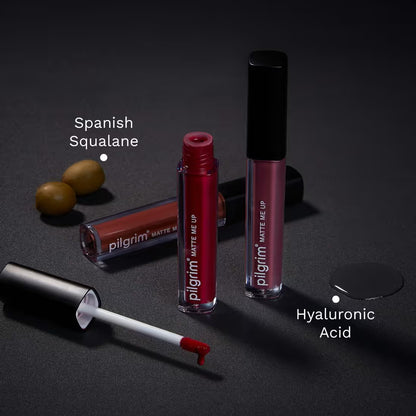 Pilgrim Matte Me Up Liquid Lipstick Rosy Darlin'-21 3 MILLI_LITRE