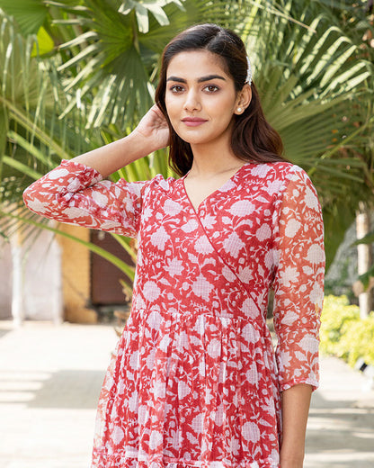 Red Garden Doria Maxi Dress