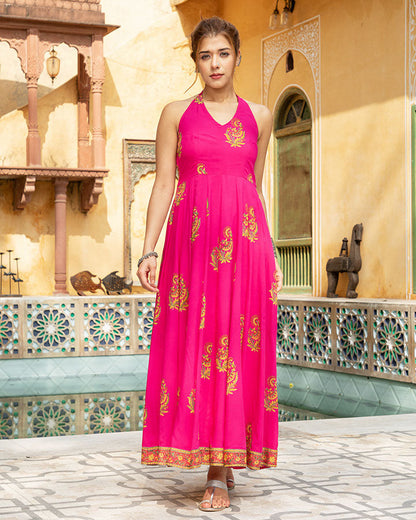 Rani Paisley Block Print Dress