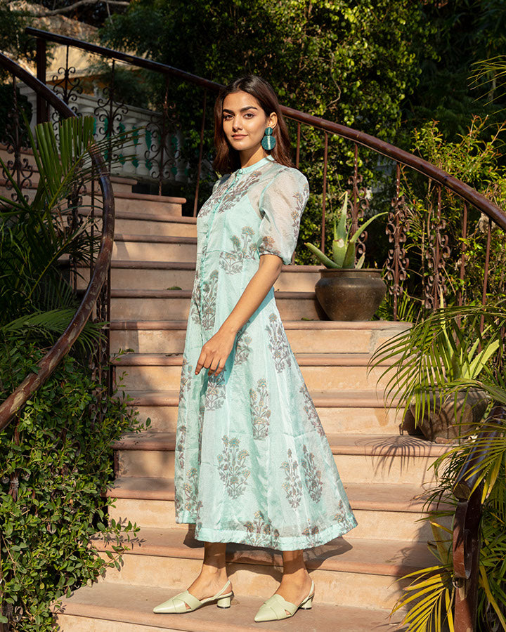 Ice Blue Doria Maxi