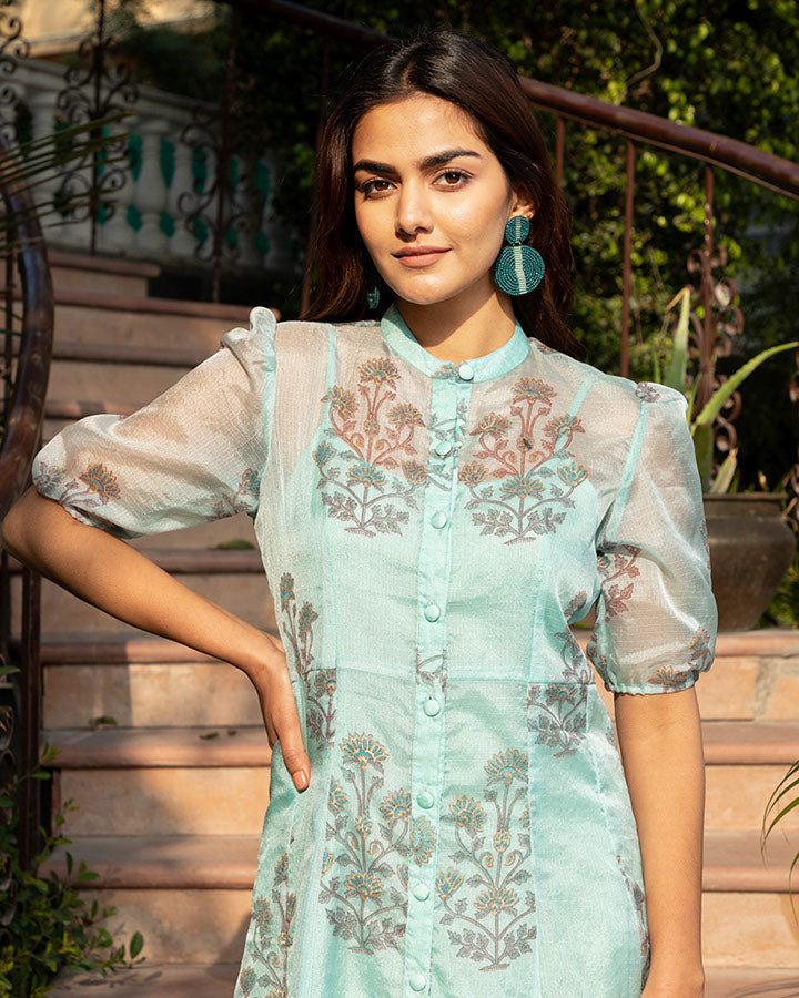 Ice Blue Doria Maxi