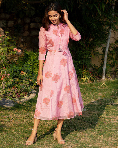 Pink Buti Doria Maxi Dress