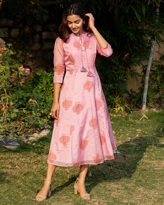 Pink Buti Doria Maxi Dress