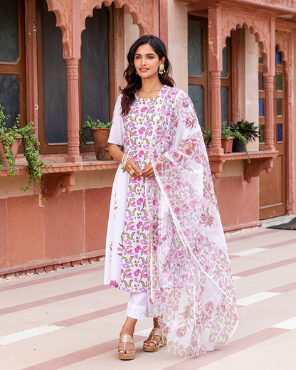 Purple Meher Block Suit
