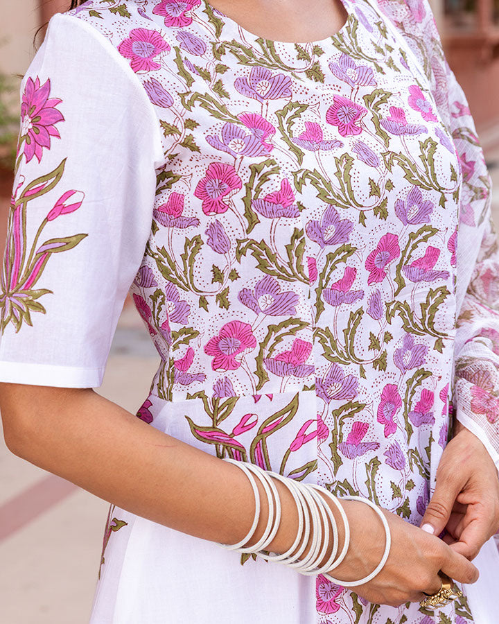 Purple Meher Block Suit