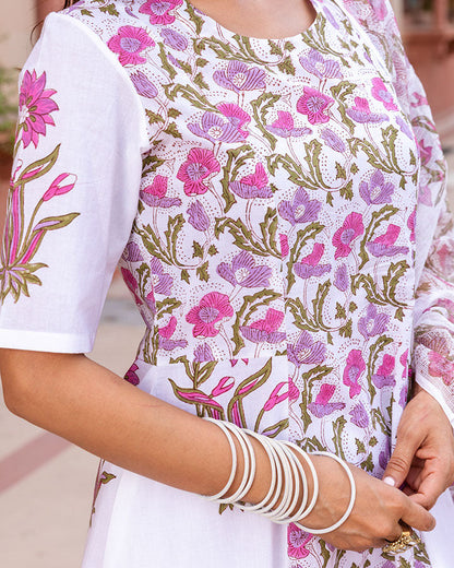 Purple Meher Block Suit