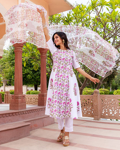 Purple Meher Block Suit