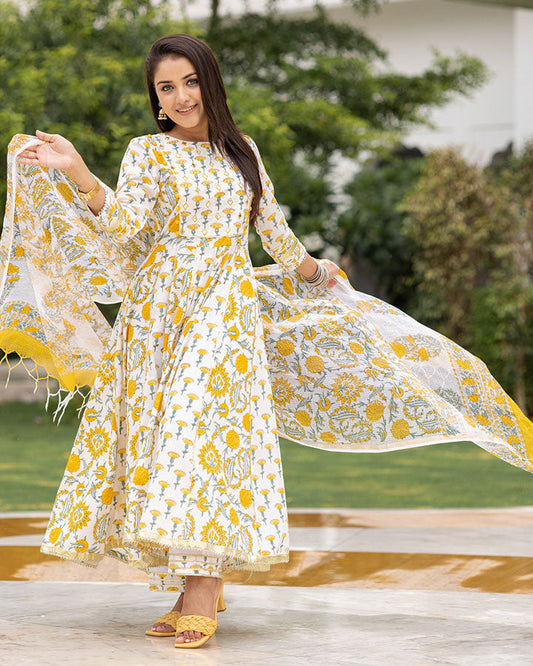 Aadhya Cotton Suit Set