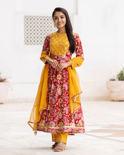 Ghazal Cotton Suit Set