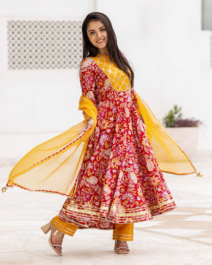 Ghazal Cotton Suit Set