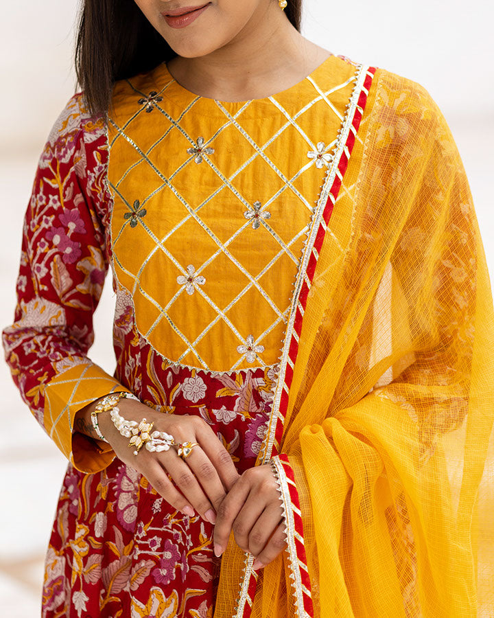 Ghazal Cotton Suit Set