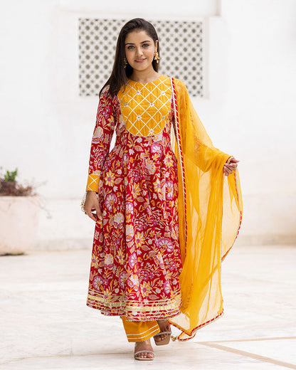 Ghazal Cotton Suit Set