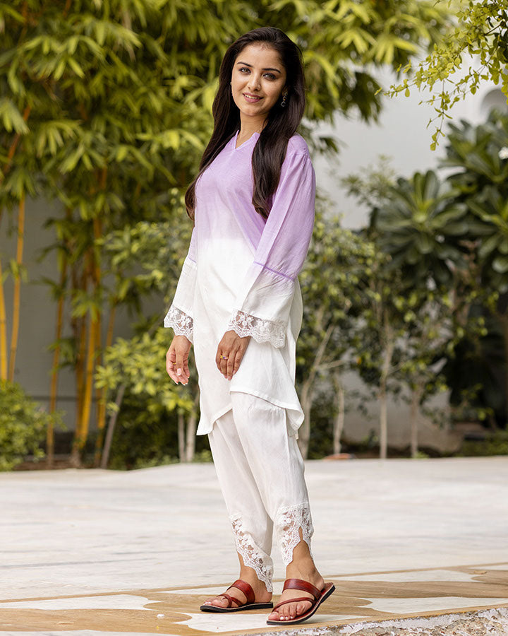 Ombre Kurta Set