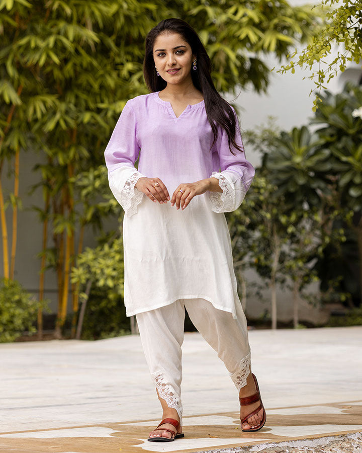 Ombre Kurta Set