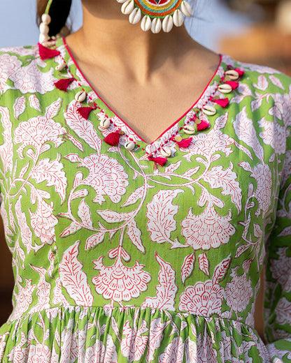 AMAYA COTTON DRESS
