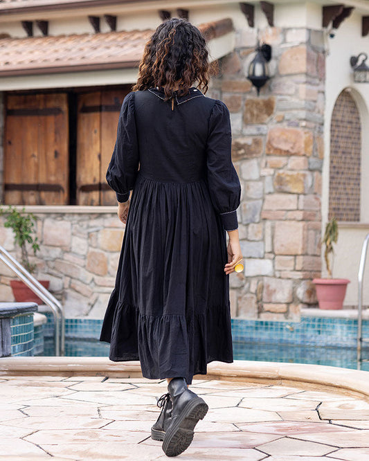 BLACK ENVY MAXI DRESS