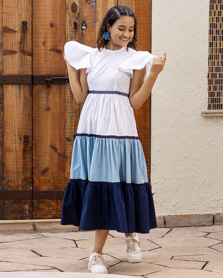 Aurora Color Block Dress