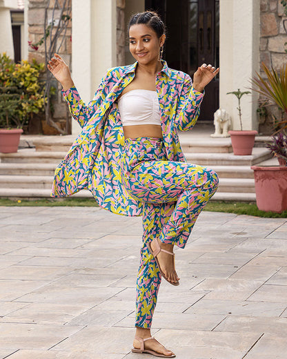 Foliate Block co-ord set