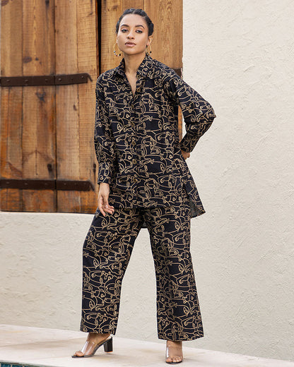 VARIED FACES CO-ORD SET