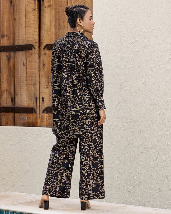 VARIED FACES CO-ORD SET