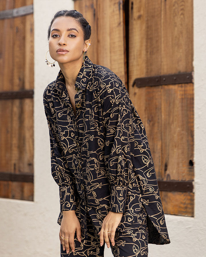 VARIED FACES CO-ORD SET