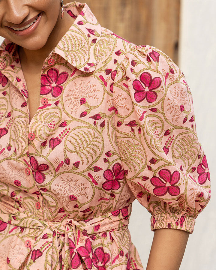 PEACHES BLOCK CO-ORD SET