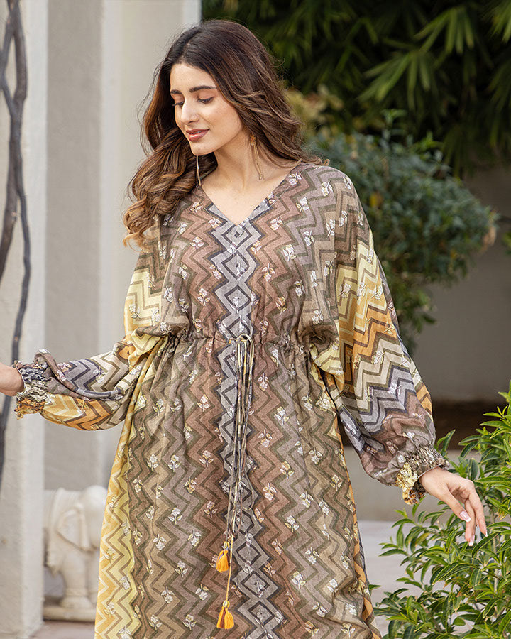 WANDER PRINTED KURTA SET