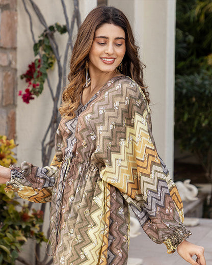 WANDER PRINTED KURTA SET