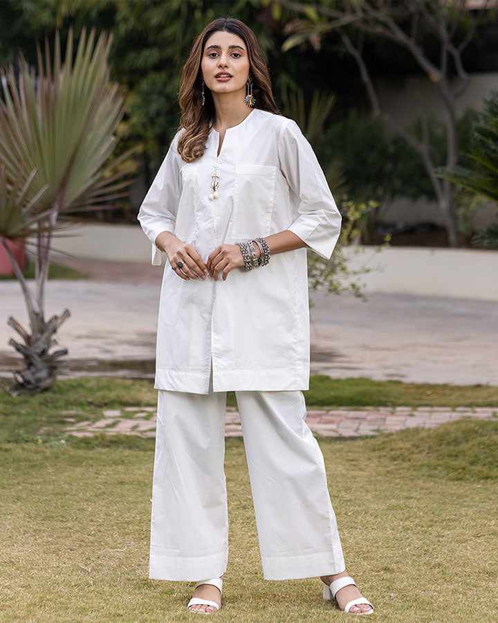 Achromic Co-Ord Set